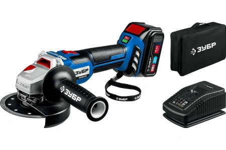 Болгарка аккумуляторная Зубр АВ-125-41